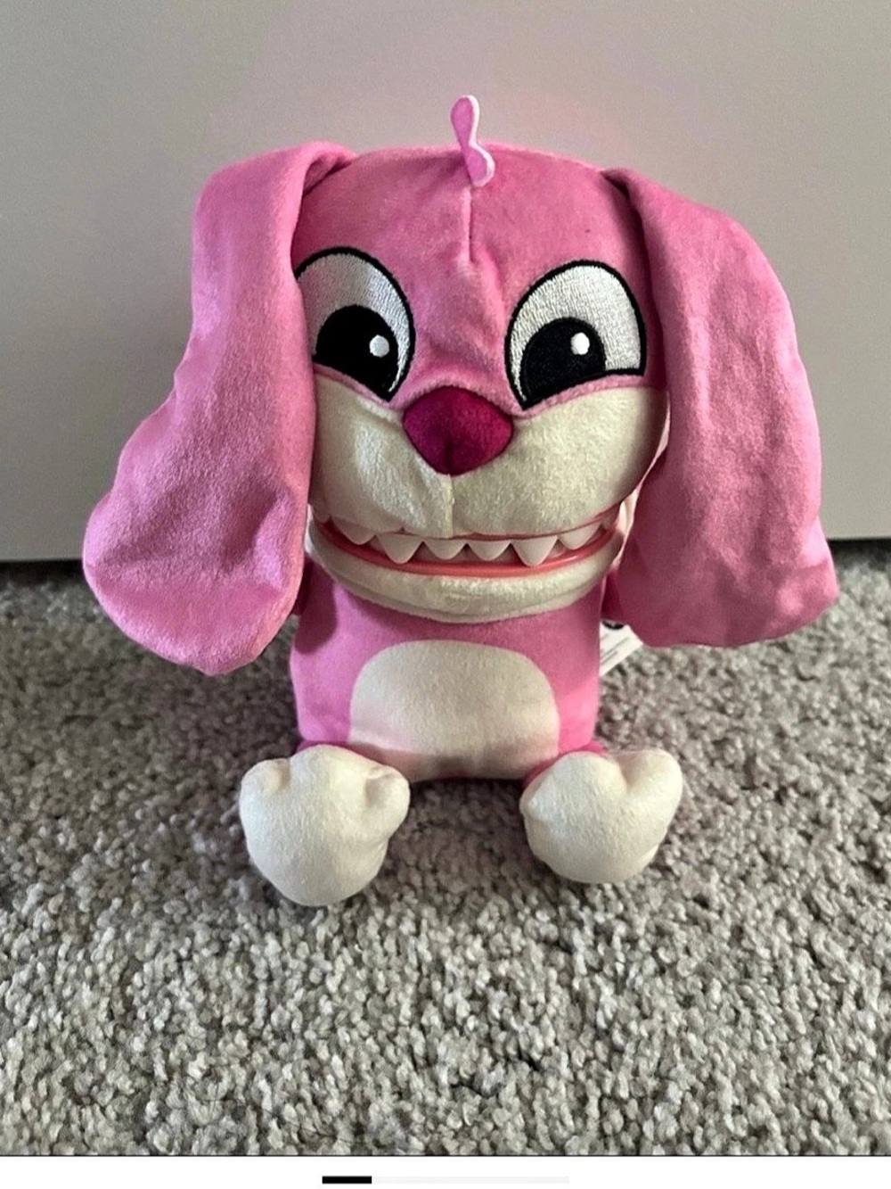 Chomper rabbit plush